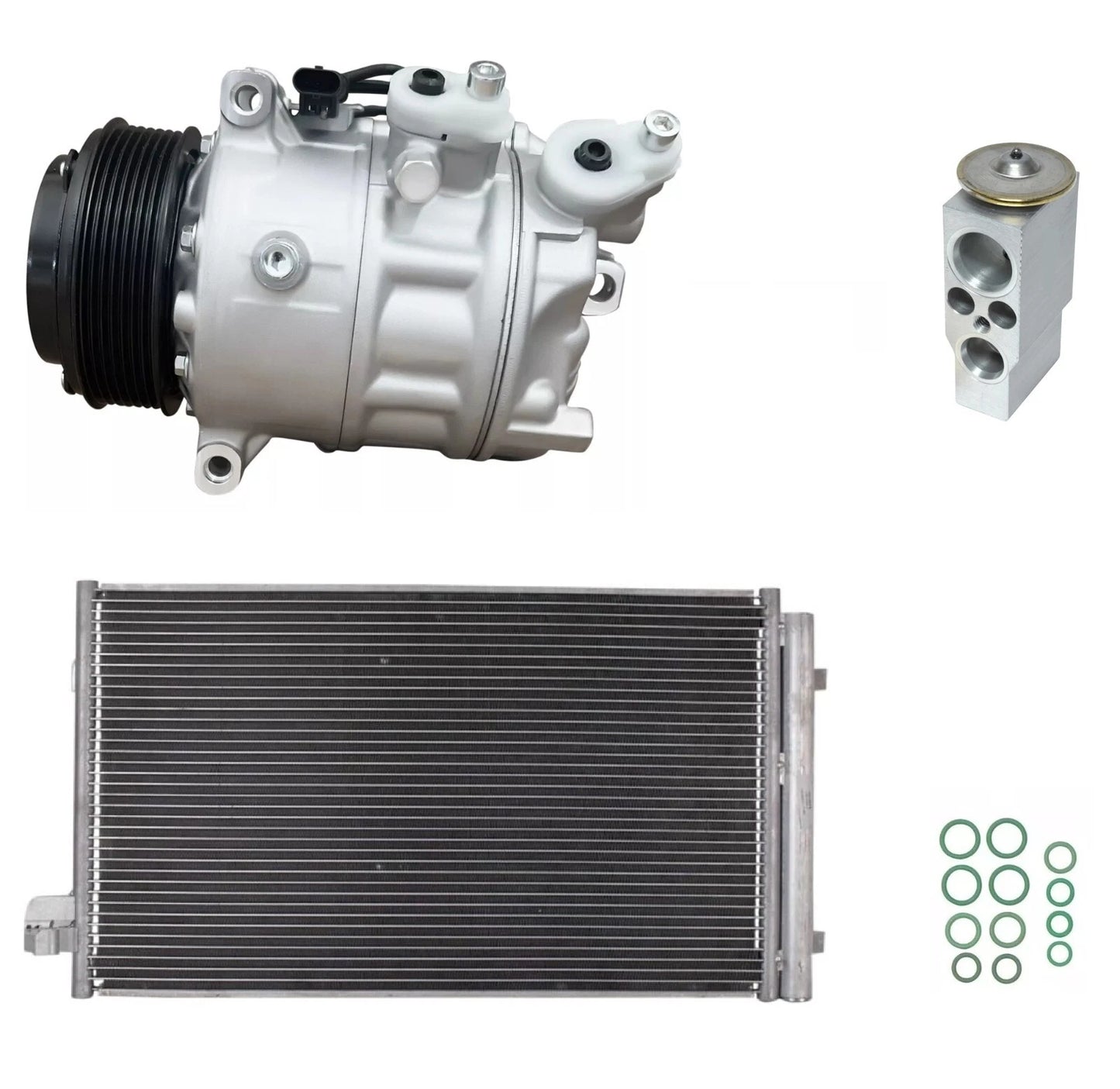 AC Compressor Kit with Condenser for BMW M5 4.4L V8 (2019–2019)