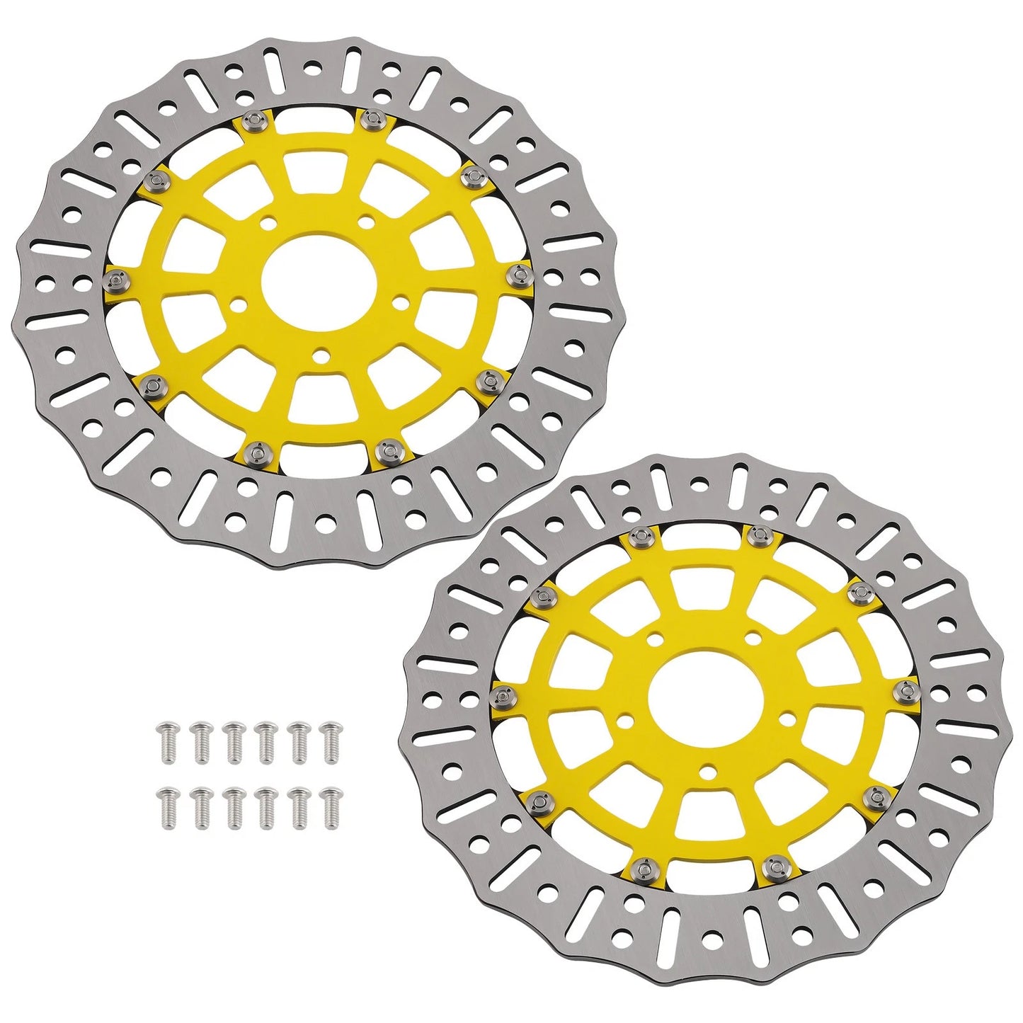 Front Brake Disc Rotor Kit for Harley-Davidson Touring Road King (2008–2019)
