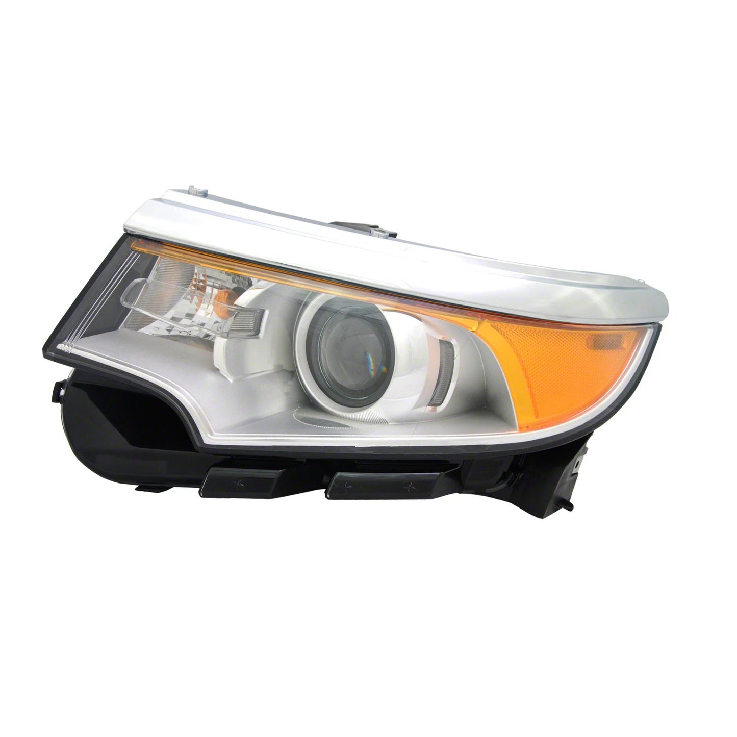 Halogen Headlight Assembly Driver Side Replacement for Toyota Hilux (2005–2015)