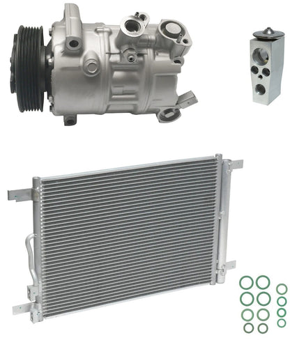 AC Compressor Kit With Condenser for Volkswagen Tiguan 1.4L (2020–2024)