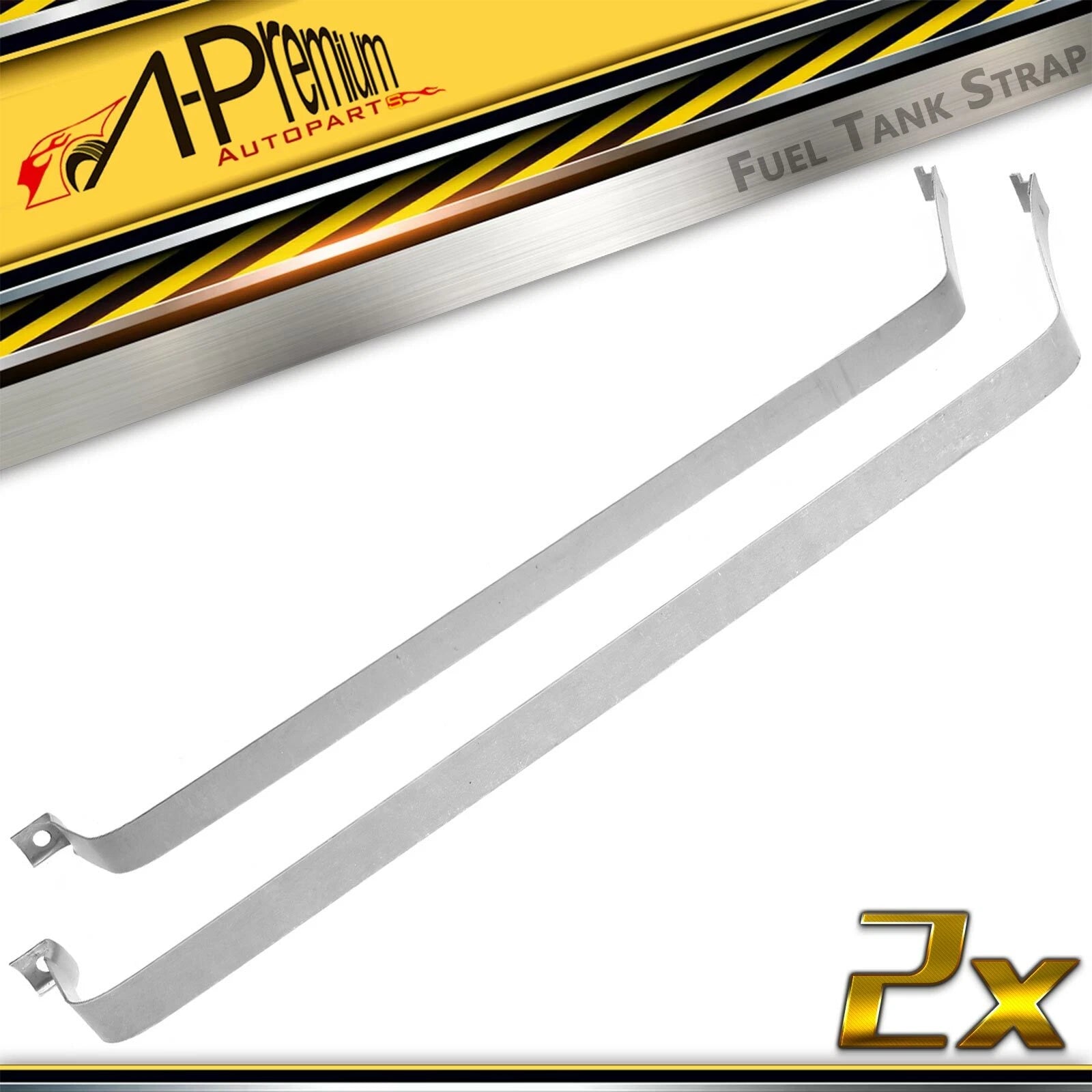2X Fuel Tank Straps for Dodge Challenger Plymouth Barracuda (1970–1974)
