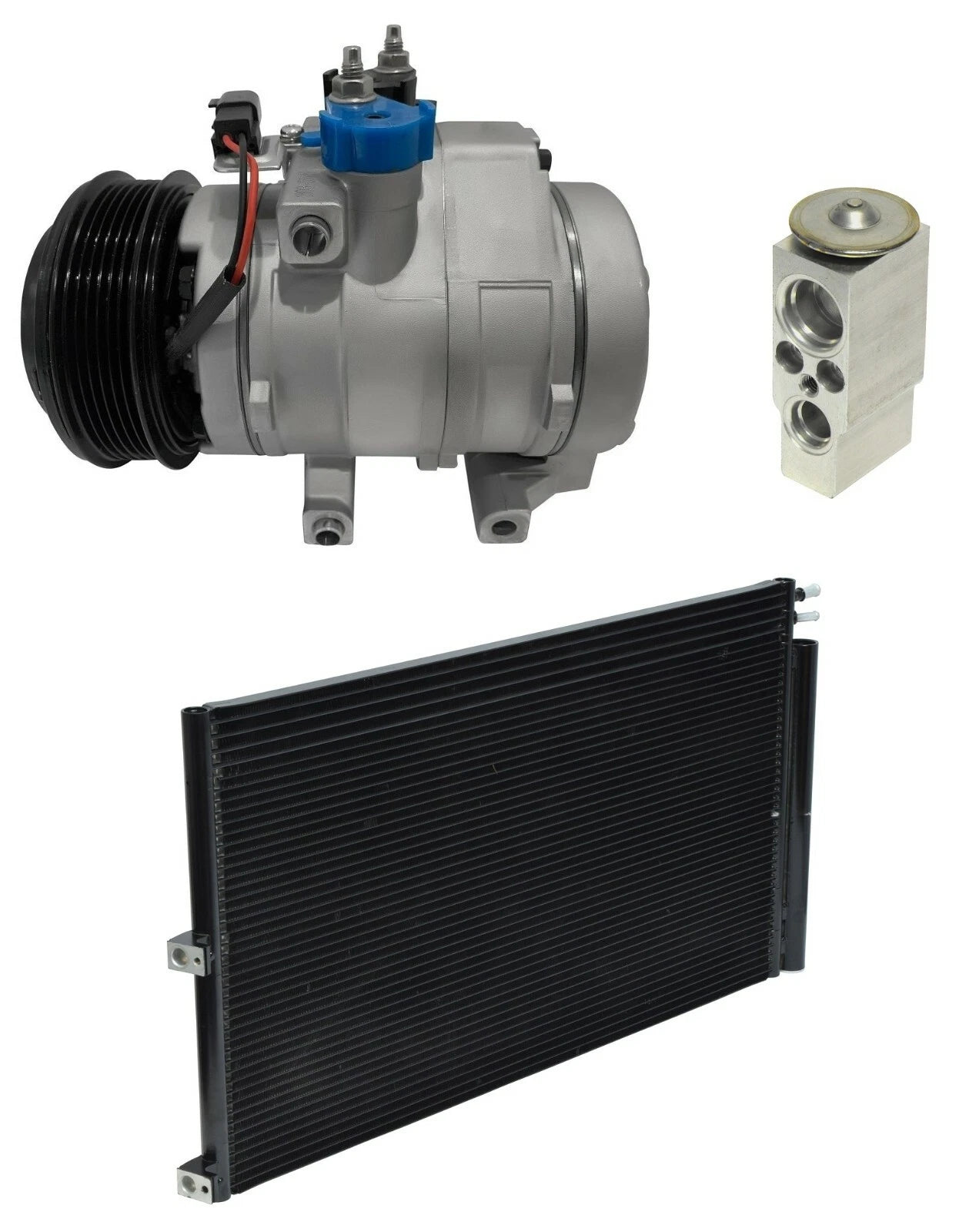 AC Compressor Kit With Condenser for Lincoln Navigator 5.4L (2008–2014)