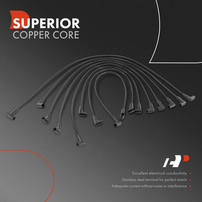 8x Spark Plug Wire Set for Buick Century Chevrolet Camaro (1975–2002)
