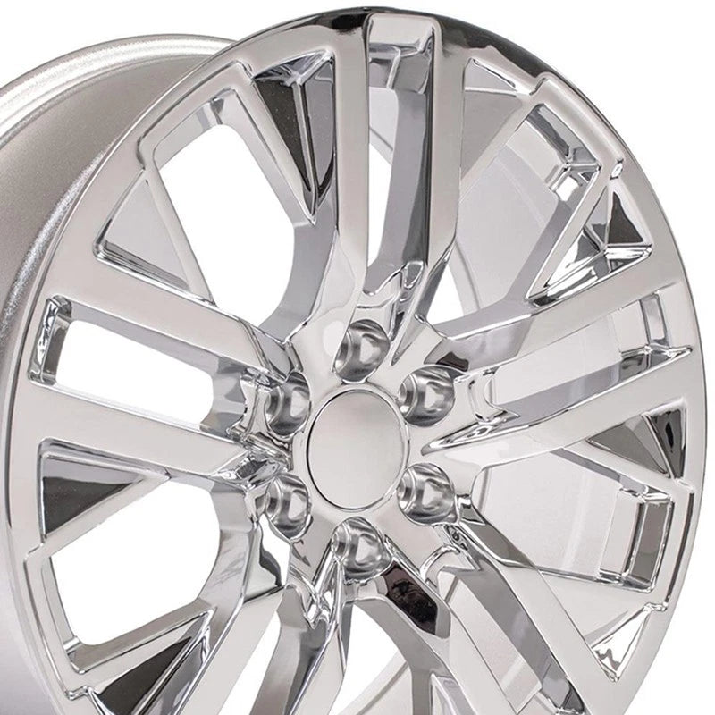 22" Chrome Wheel for 2003-2014 Chevy Express 1500 - RVO1663 - RVO1663