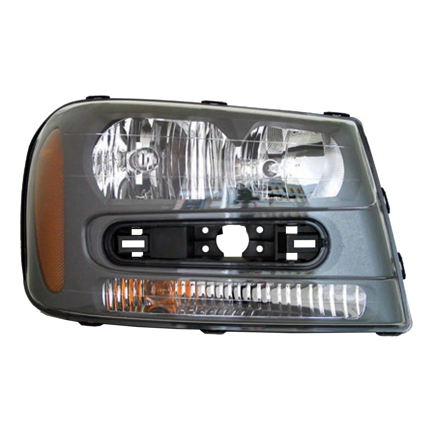 Replacement Passenger Side Head Light Assembly w/Grille Notch