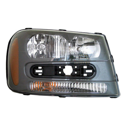 Replacement Passenger Side Head Light Assembly w/Grille Notch