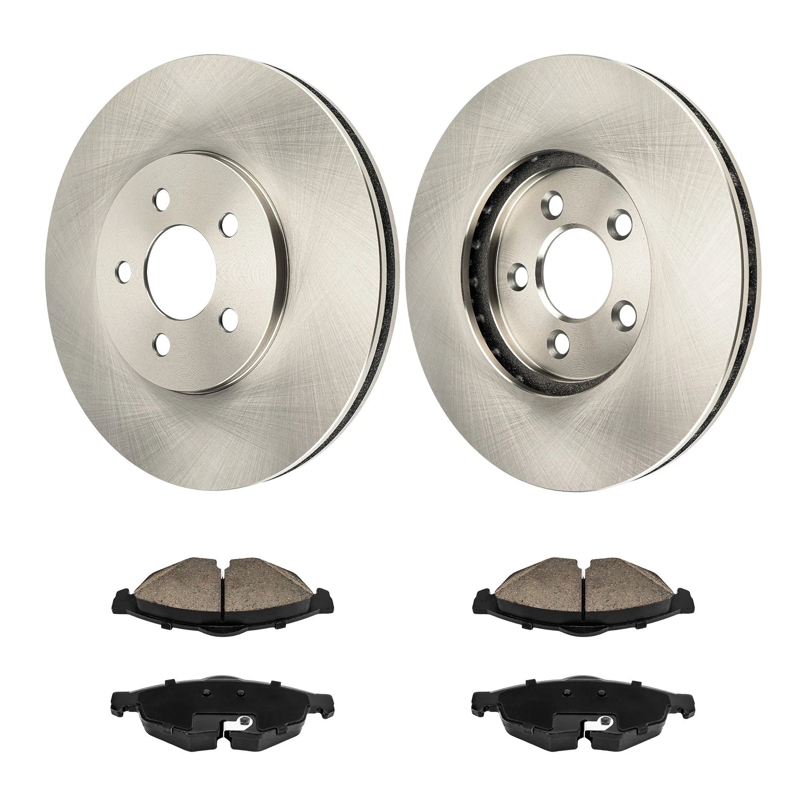 Front Vented Ceramic Brake Kit for Chrysler Sebring Dodge Stratus (2002–2006)