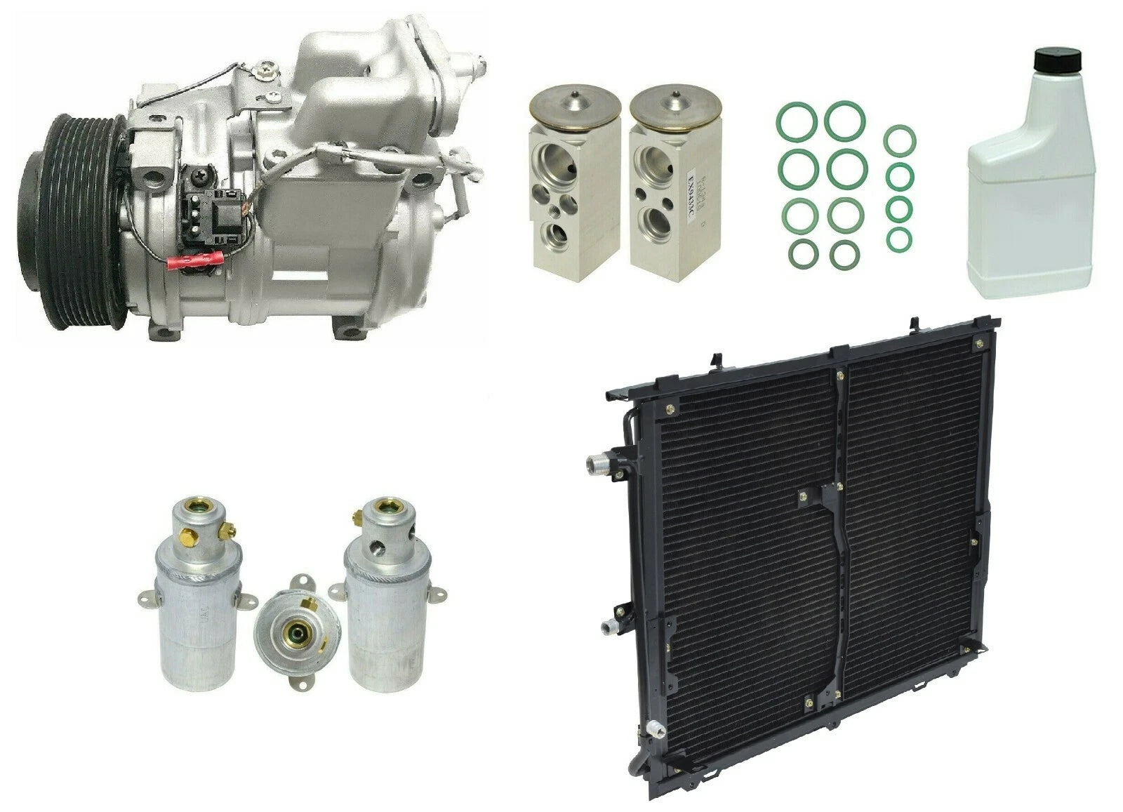 A/C Compressor Kit With Condenser for Holden AH82 (1982–1982)