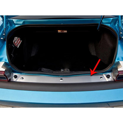 Brushed Stainless Steel Trunk Liner Trim for Dodge Challenger SRT8 (2008–2014)