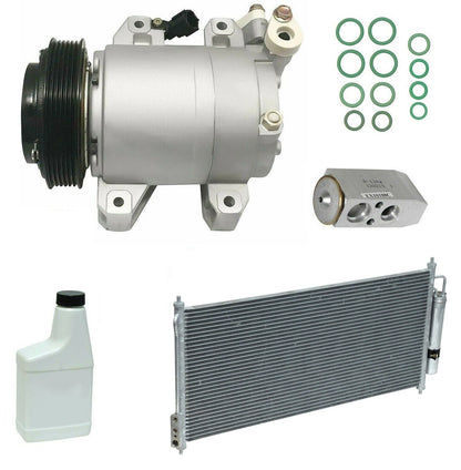 A C Compressor Kit with Condenser for Toyota Corolla (2007–2013)