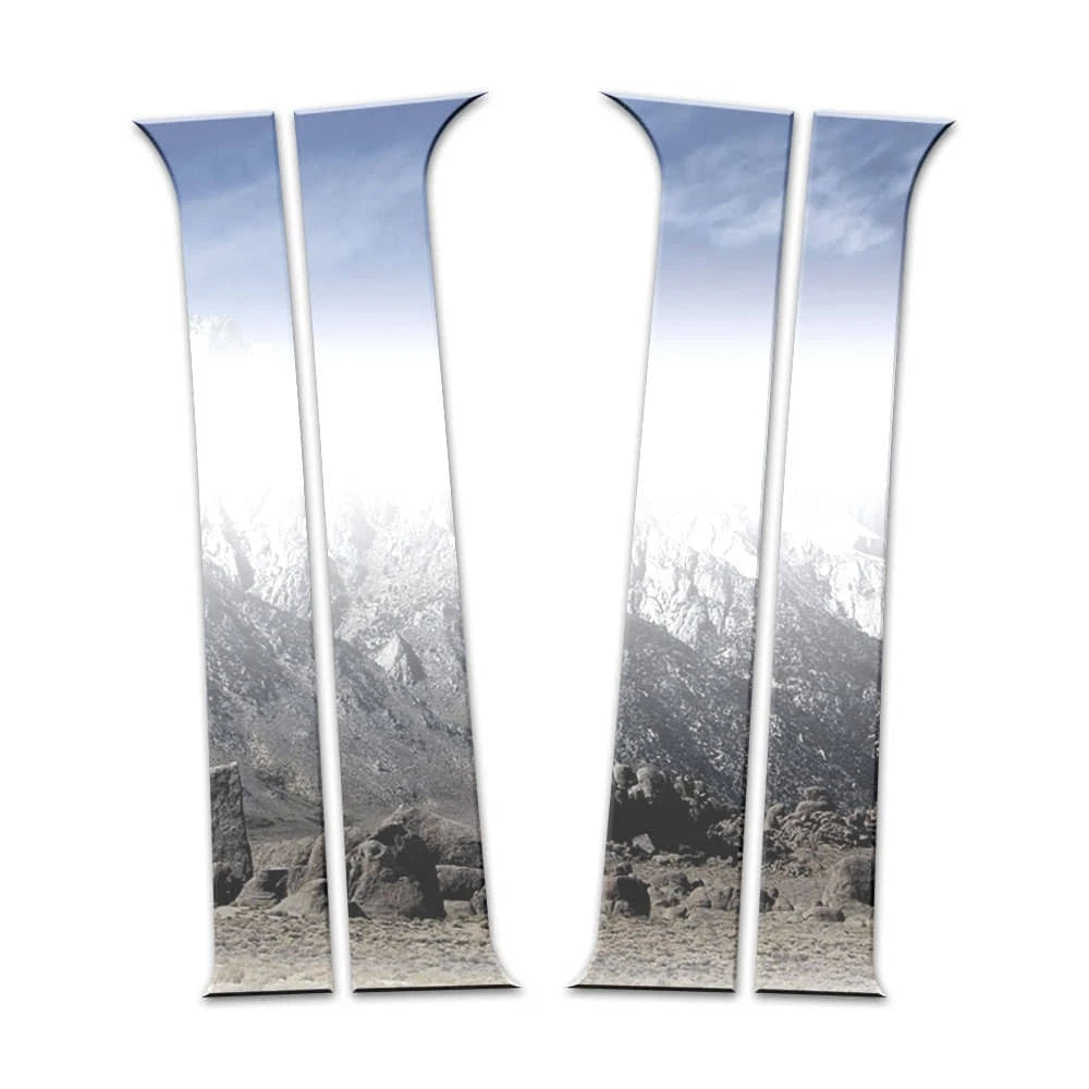 4Pc Chrome Pillar Post Covers Replacement for Chevrolet Tahoe Yukon (2007–2014)
