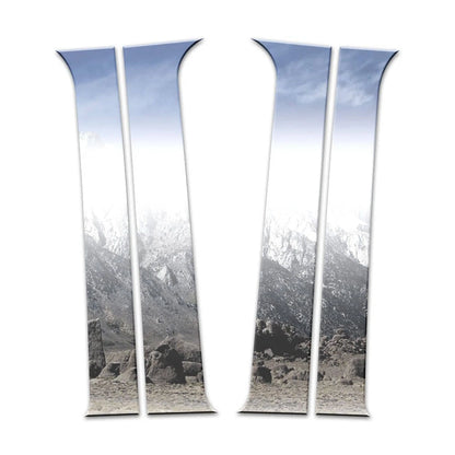 4Pc Chrome Pillar Post Covers Replacement for Chevrolet Tahoe Yukon (2007–2014)