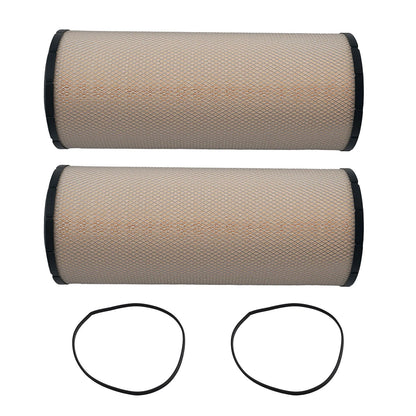 2x Air Filters for Freightliner Argosy FL80 Detroit Series 60 (1983–2007)