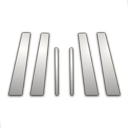 6Pc Chrome Pillar Post Covers for 2010–2015 Chevrolet Volt