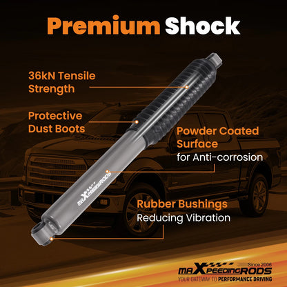 5" Rear Axle Flip Kit with Drop Shocks for Ford F-150 (2015–2020)