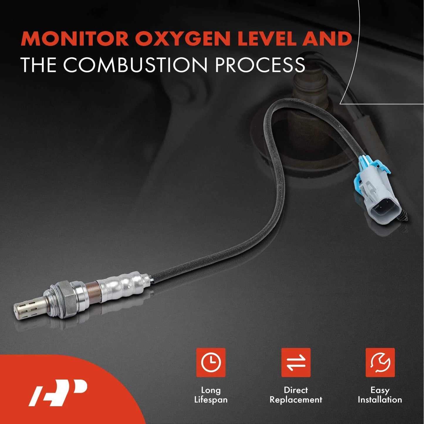 2X O2 Oxygen Sensors for Chevy Silverado 1500 2500 HD GMC Sierra Yukon (2007–2014)