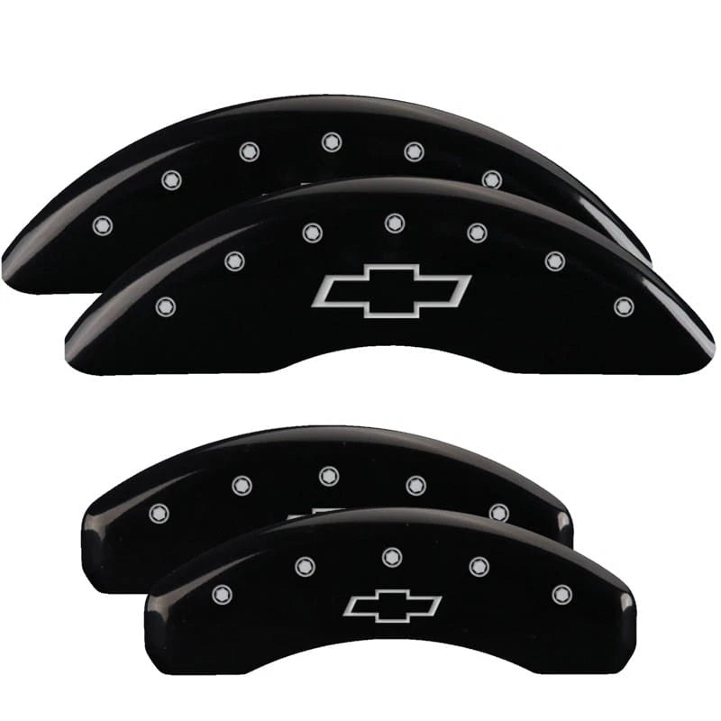 Black Bowtie Caliper Covers for 2016-2024 Chevy Camaro SS by MGP