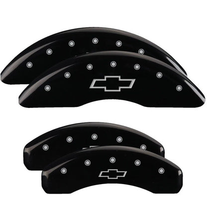 Black Bowtie Caliper Covers for 2016-2024 Chevy Camaro SS by MGP