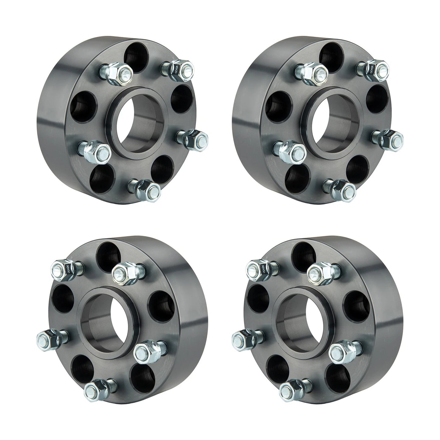 2" 5x5 Wheel Spacer for Jeep Wrangler (2007–2017) Front (1/2"-20)