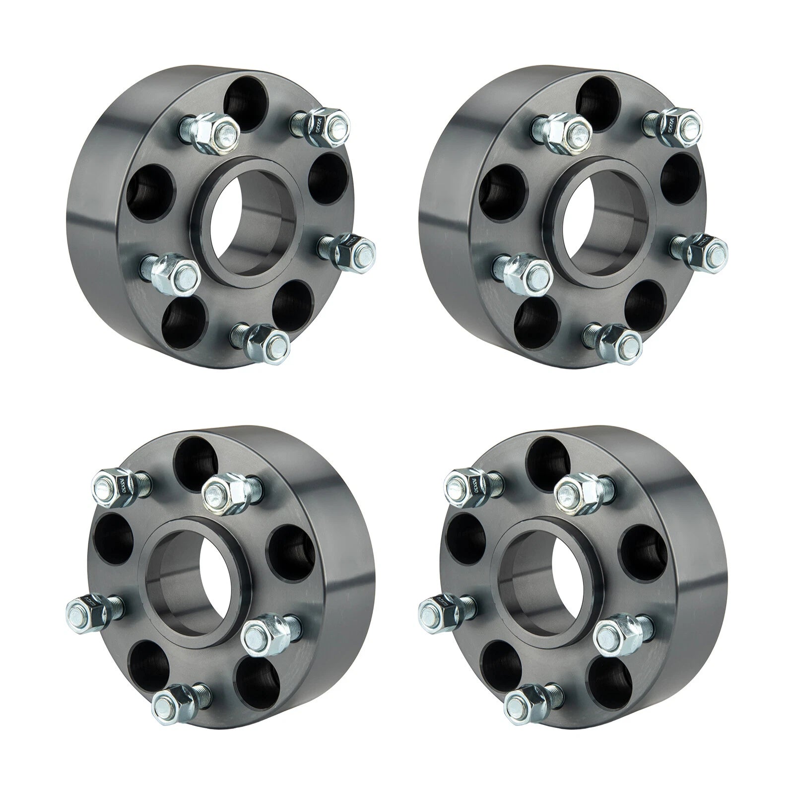 2" 5x5 Wheel Spacer for Jeep Wrangler (2007–2017) Front (1/2"-20)
