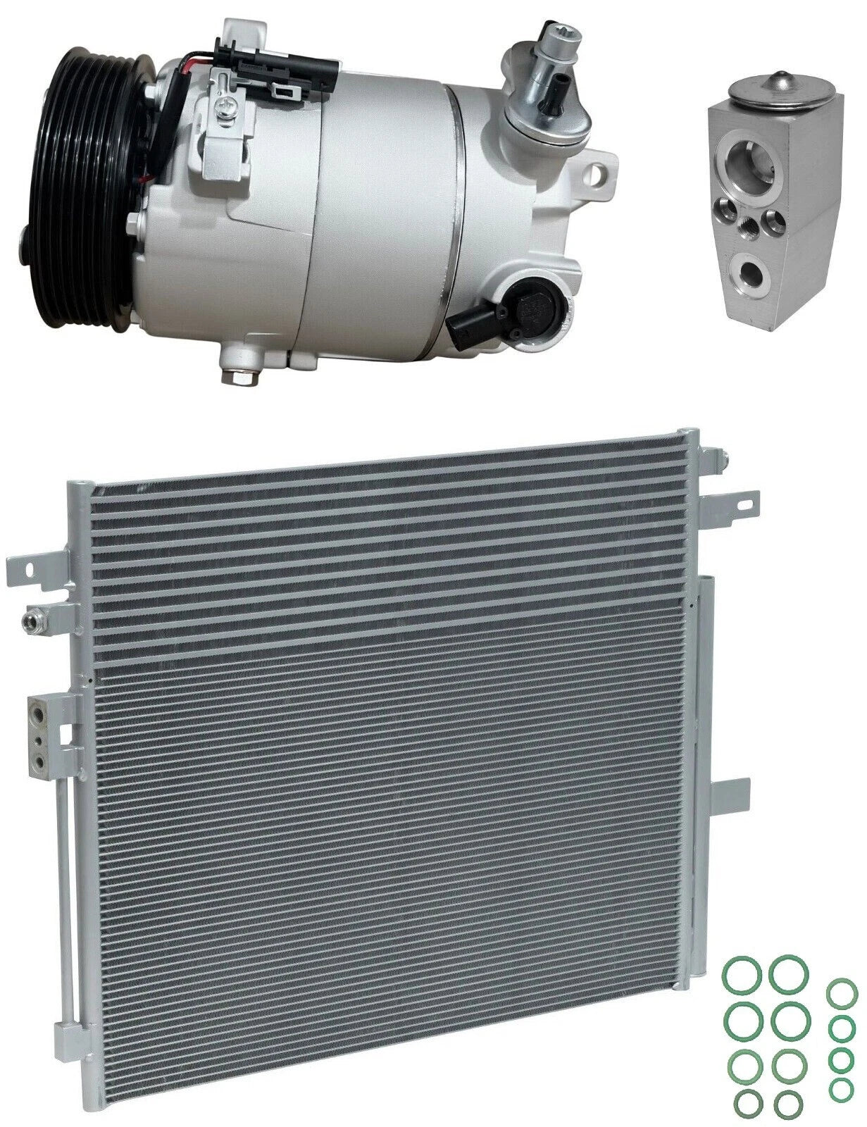 AC Compressor Kit with Condenser for GMC Canyon 3.6L (2016–2018)