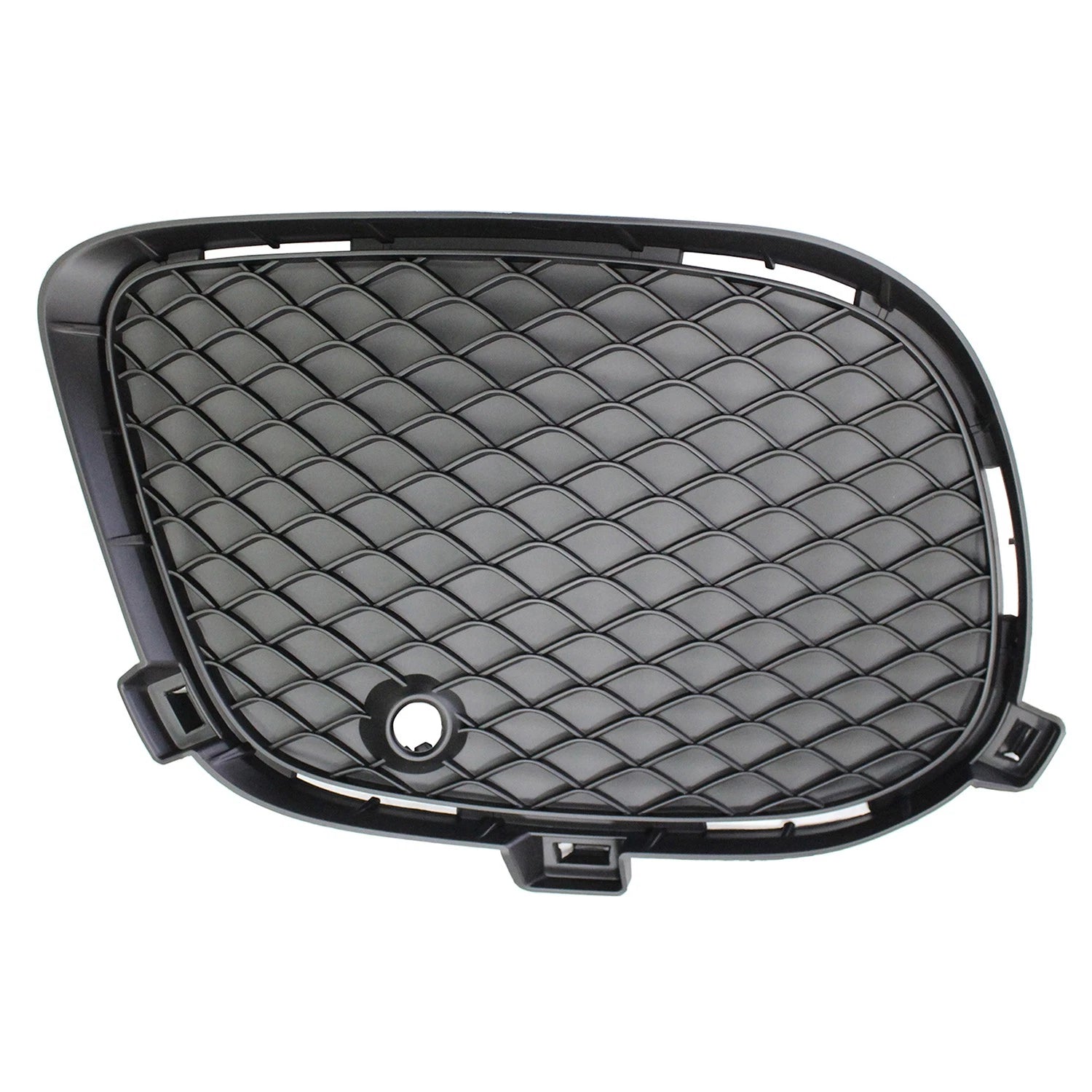 Replacement Black Textured Polypropylene Driver Side Fog Light Cover