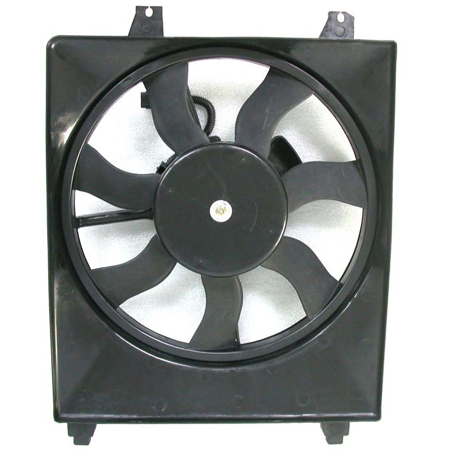 Right Air Conditioning Condenser Fan Assembly for 2007-2009 Hyundai Santa Fe
