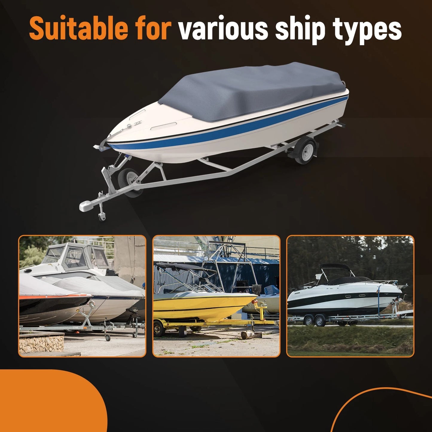 Boat Trailer Winch Stand with Roller for 3" x 4" Frames (2010–2020)