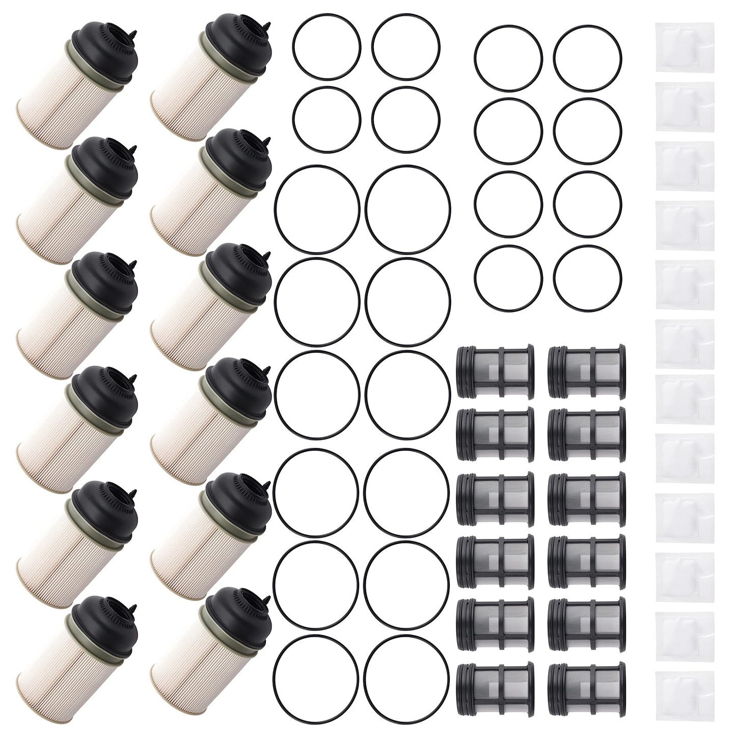 Fuel Filter 12-Pack for Detroit Diesel DD13 DD15 DD16 (2014–2016)