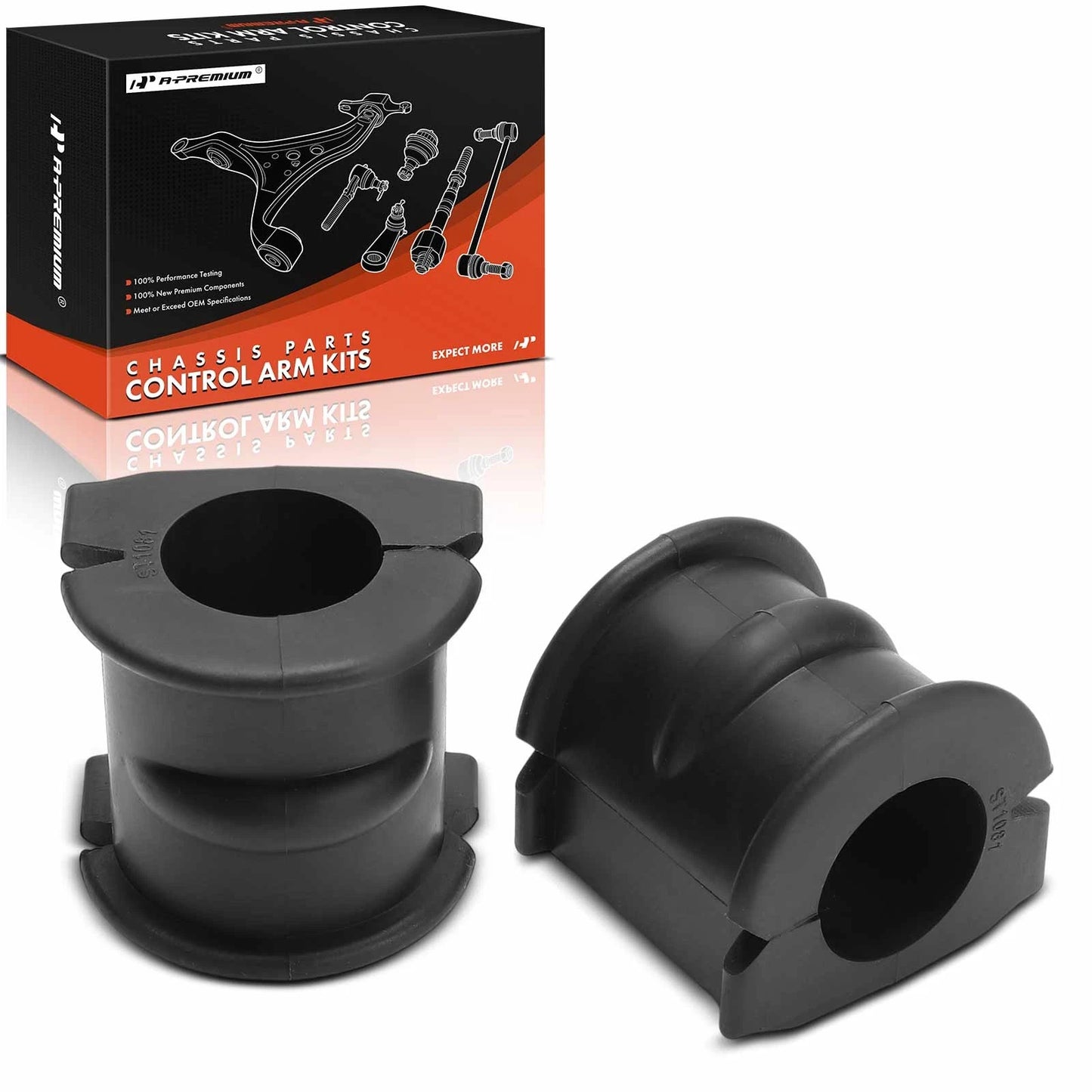 2X Rear Sway Bar Bushing Kit for Chevrolet Equinox (2005–2020)