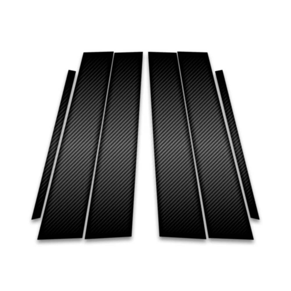 6pc Carbon Fiber Pillar Post Covers for 2017-2023 GMC Acadia - SRC0507