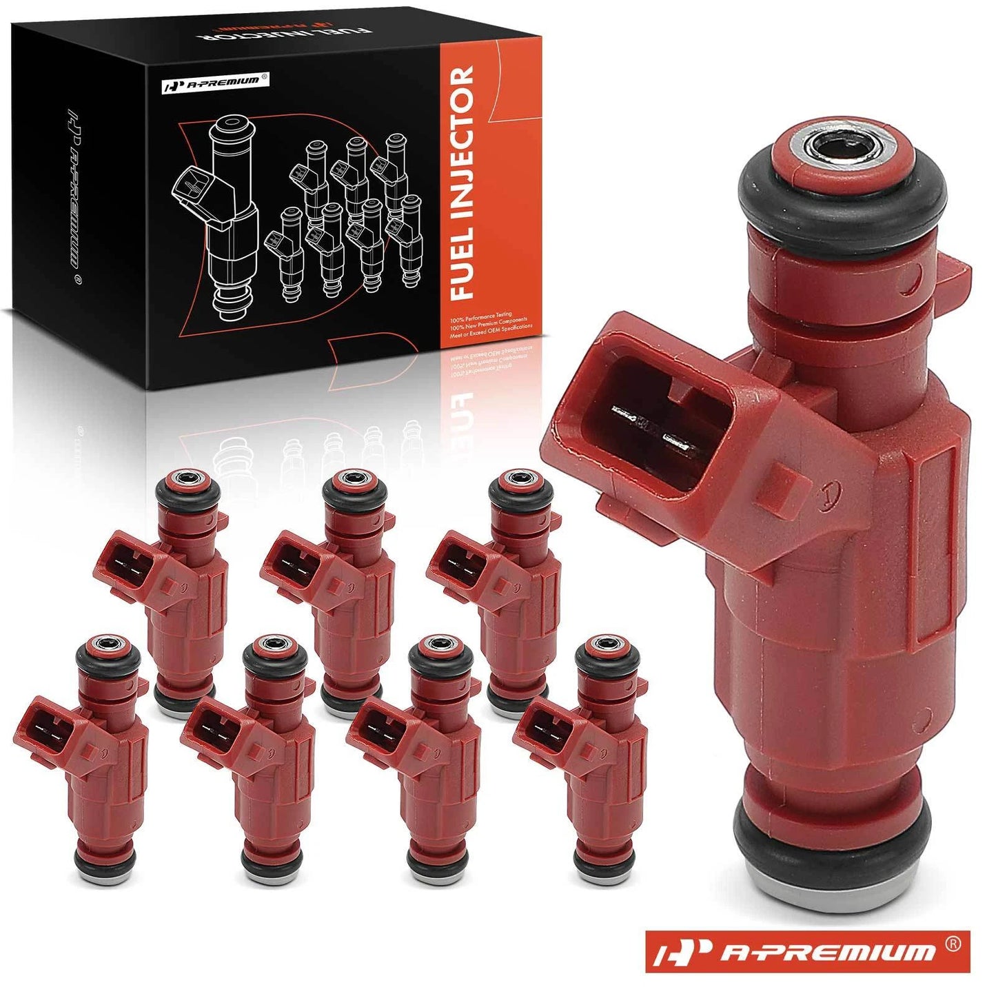 8x Fuel Injector for Mercedes-Benz C55 AMG (2005–2006)