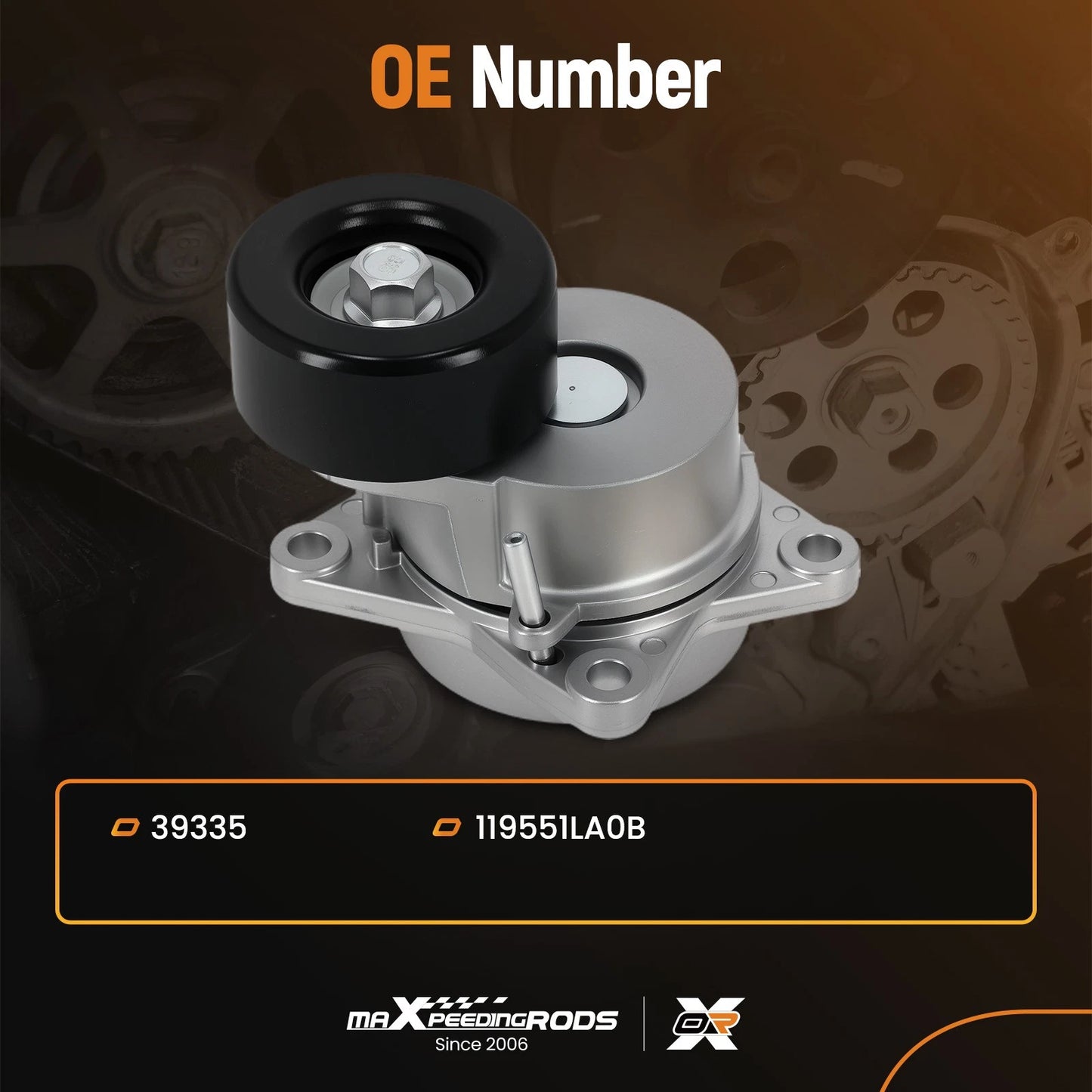 Belt Tensioner Assembly for Infiniti QX56 Nissan Titan (2004–2015)