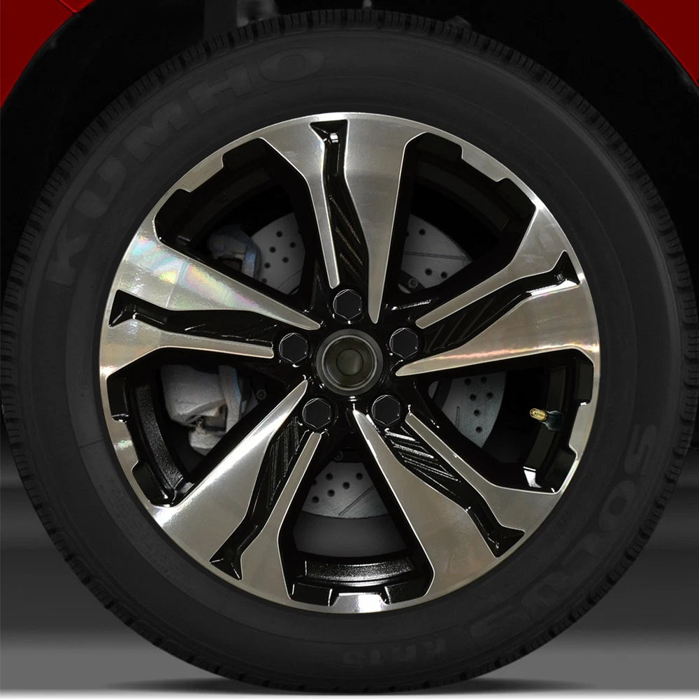 17x7.5 Factory Wheel (Gloss Black Machined Bright Painted) for 17-18 Honda CR-V