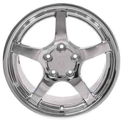 18 Inch Chrome Wheel Replacement for 1993–2002 Chevy Camaro