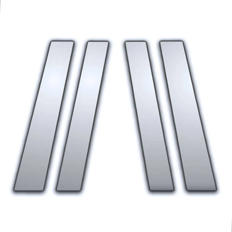4Pc Chrome Pillar Post Covers for Honda Fit (2001–2008)