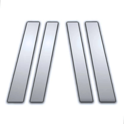 4Pc Chrome Pillar Post Covers for Honda Fit (2001–2008)