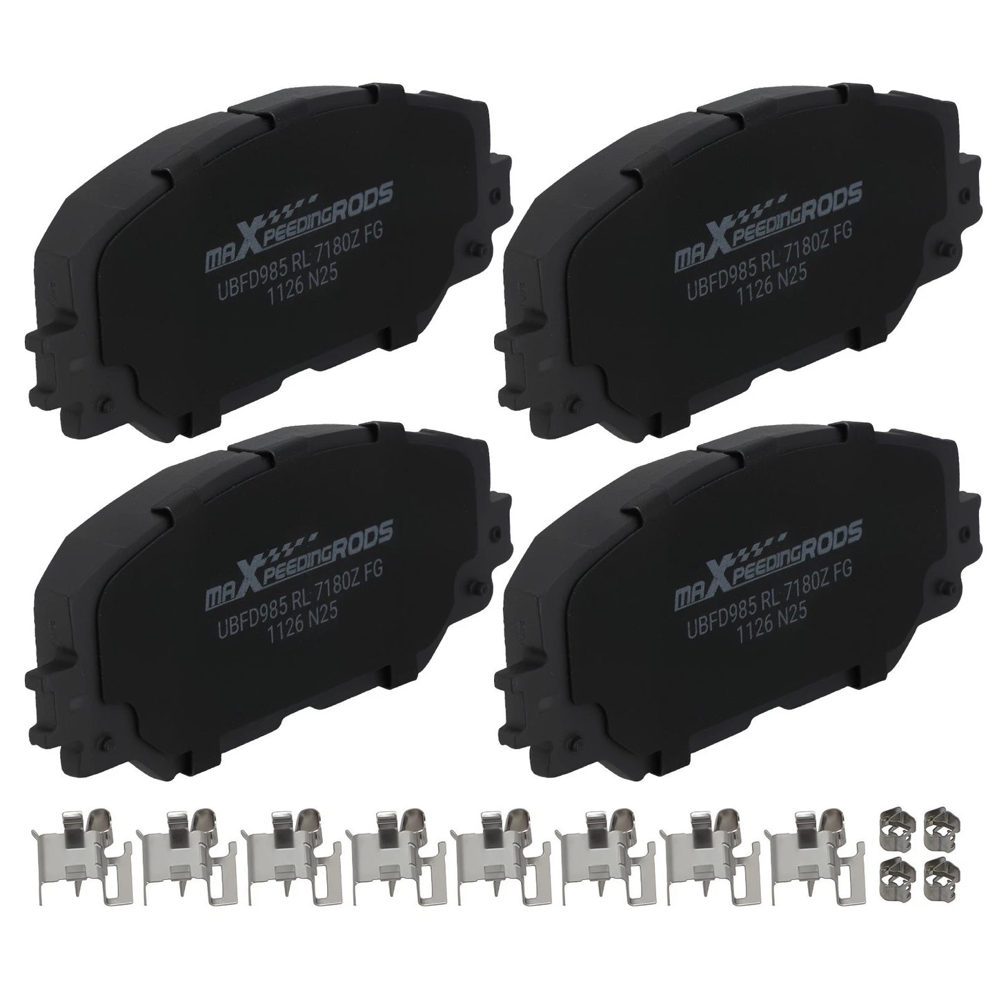 Front Ceramic Brake Pads Kit for Scion xB/xD (2008–2015) & Lexus HS250h (2010–2012)