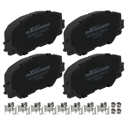Front Ceramic Brake Pads Kit for Scion xB/xD (2008–2015) & Lexus HS250h (2010–2012)