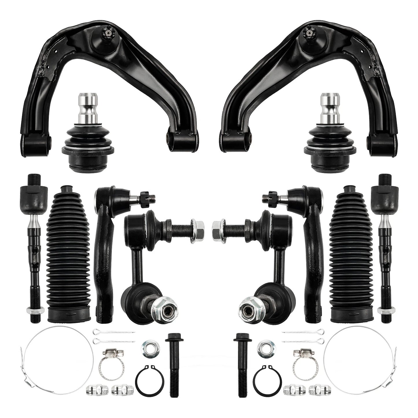 Front Control Arms, Sway Bar & Tie Rod Ends for Nissan Frontier (2005–2019)