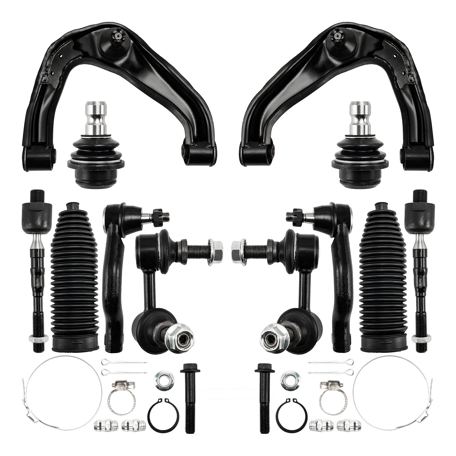 Front Control Arms, Sway Bar & Tie Rod Ends for Nissan Frontier (2005–2019)