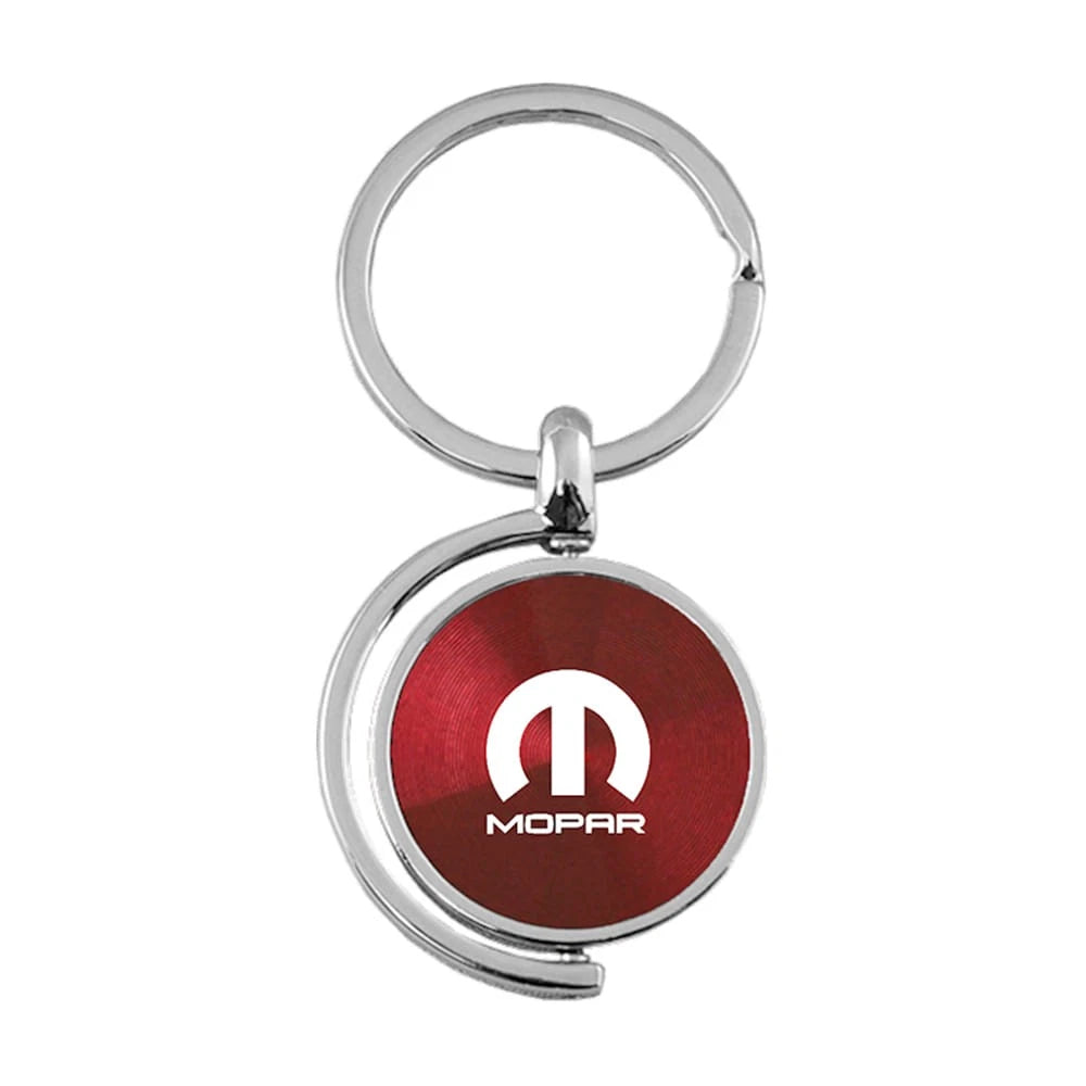 Burgundy Spinner Keychain - Officially Licensed for Mopar Vehicles