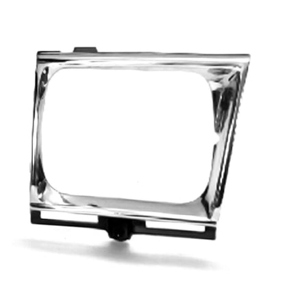 Head Light Door Replacement Passenger Side Black Chrome for Toyota (1989–1991)