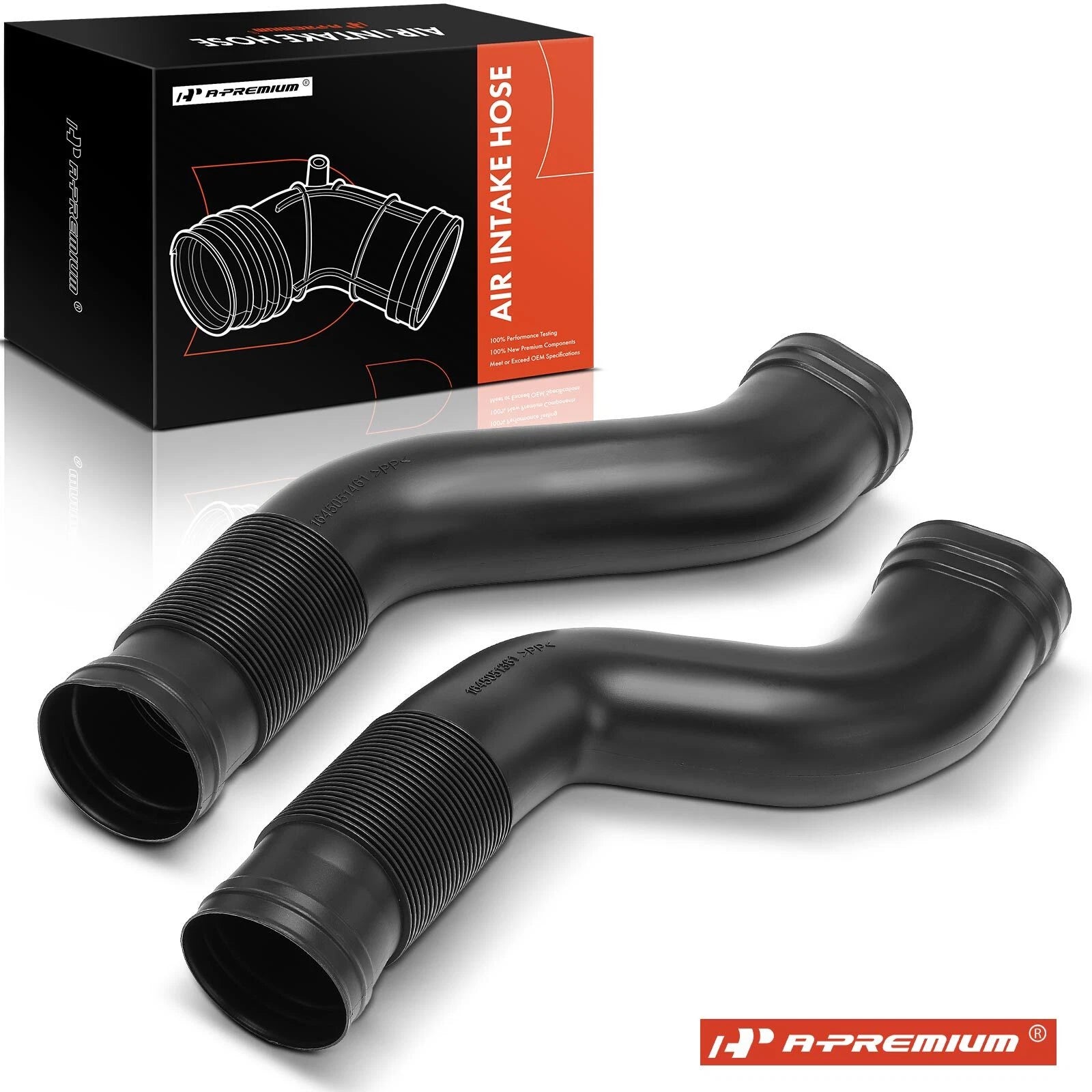 2X Air Intake Hose for Mercedes-Benz ML350 ML450 (2006–2011)