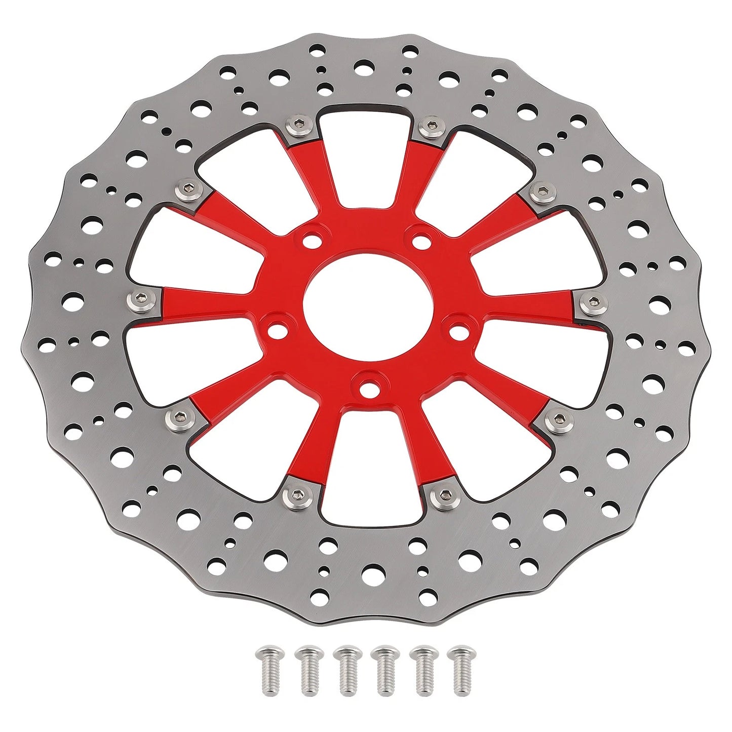 Front Brake Rotor Disc for Harley-Davidson Touring Trike Softail Dyna (11.8") (2010–2024)