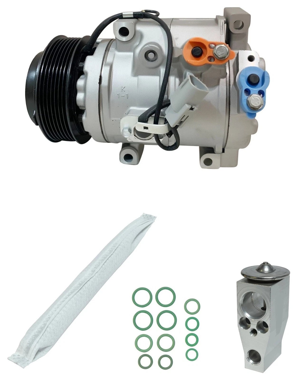 AC Compressor Kit Heavy Duty for Toyota Sequoia 5.7L (2020–2024)