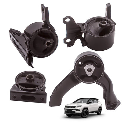 4pcs Engine & Transmission Mount for Jeep Patriot (2007–2016)