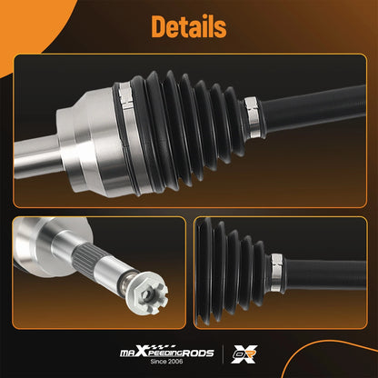 Front Left Right CV Axle Shaft for Polaris Sportsman Scrambler (2000–2010)