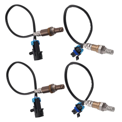 4x Upstream Downstream O2 Oxygen Sensor for Cadillac Escalade (2007–2007)