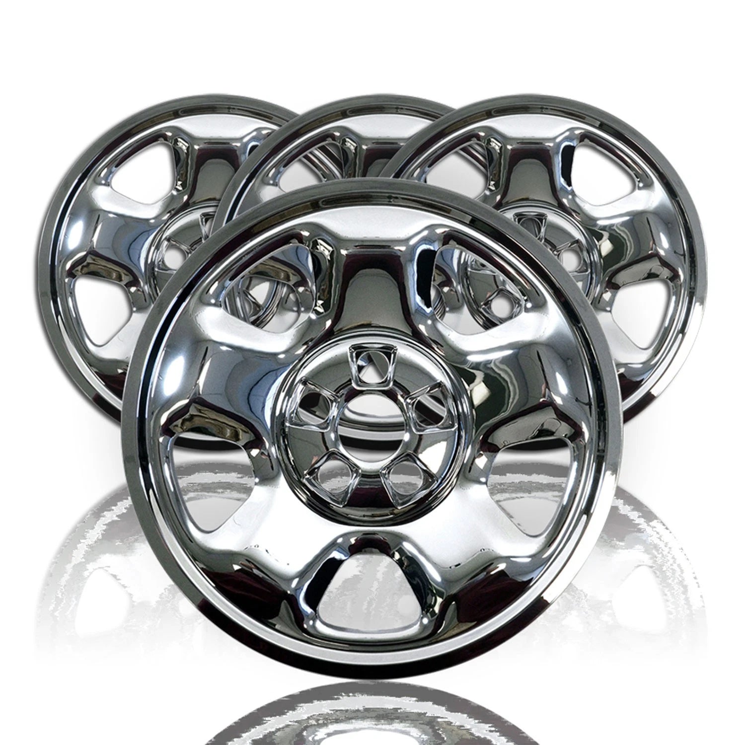 17" Wheel Covers Rim Skins Hub Caps CHROME for 2006-15 Honda RIDGELINE PILOT